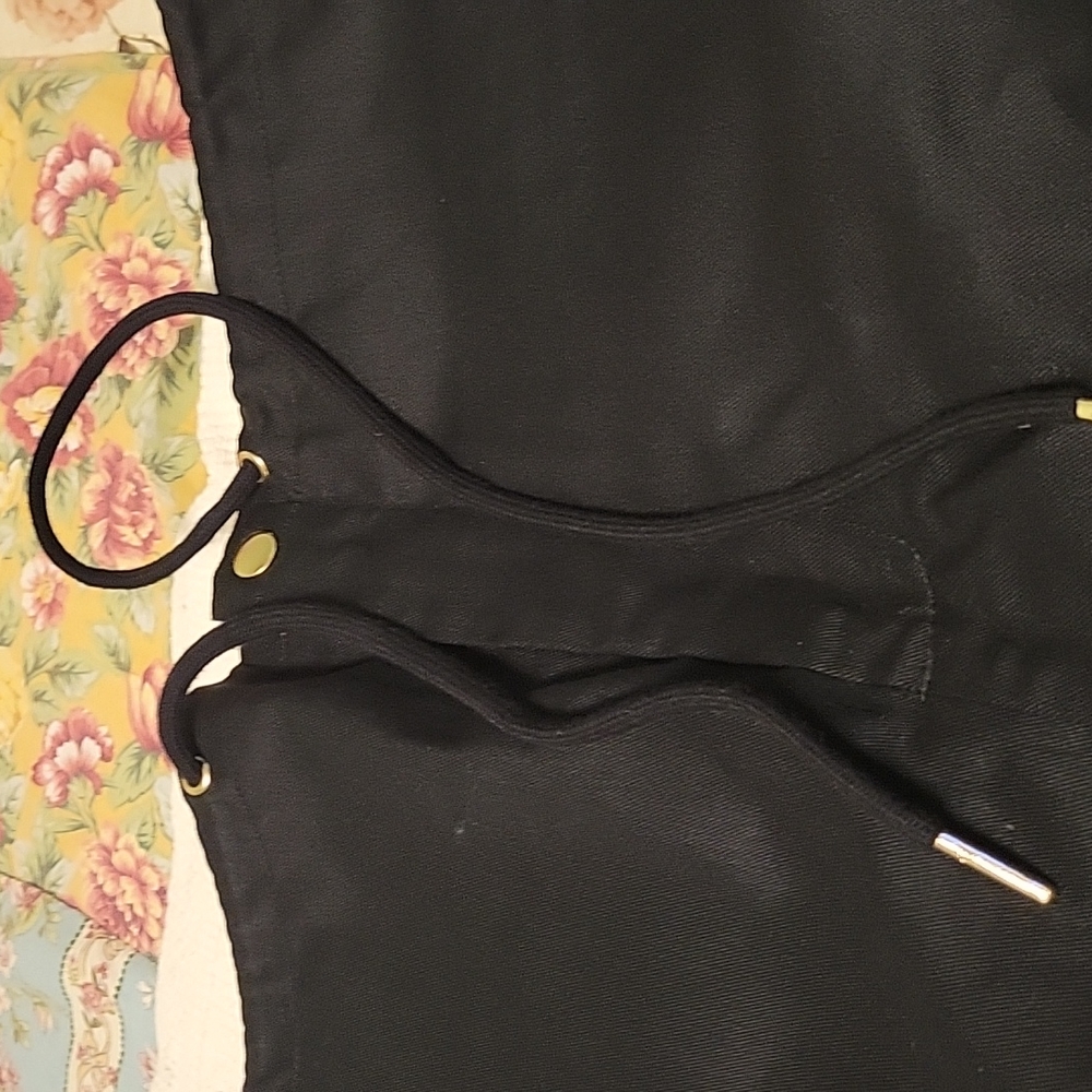 Black Drawstring Pants - image 3